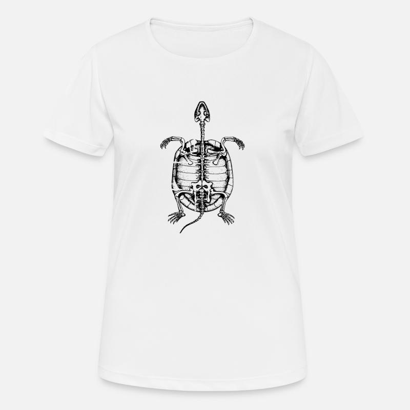 Fossil - turtle - Women's Breathable T-Shirt - white