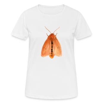 Tigre rubis - T-shirt respirant Femme - blanc - Devant - AI Model Female 172 dark (172cm)