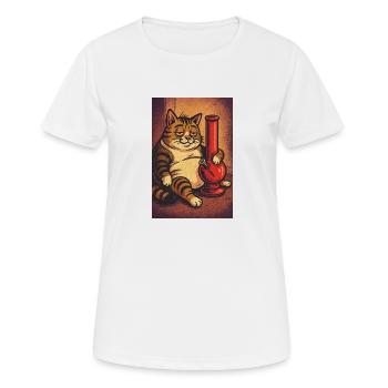 Stoned & Chunky - Women's Breathable T-Shirt - white - Front - AI Model Female 172 dark (172cm)