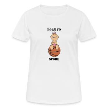 BB Fille 4 - T-shirt respirant Femme - blanc - Devant - AI Model Female 172 dark (172cm)