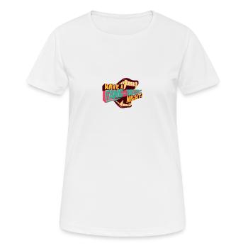 Halloween Vampir Gebiss Geschenk Halloween Party - Frauen T-Shirt atmungsaktiv - Weiß - Vorne - AI Model Female 172 dark (172cm)