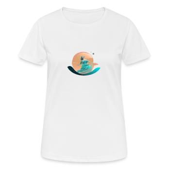 Goddess Venus - Women's Breathable T-Shirt - white - Front - AI Model Female 172 dark (172cm)