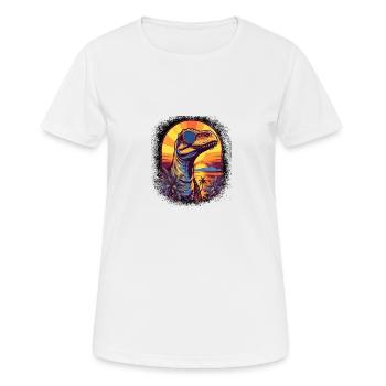 Mignon Kangourou Costume Joey Cadeaux Blagues - T-shirt respirant Femme - blanc - Devant - AI Model Female 172 dark (172cm)
