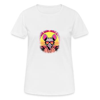 everything is okay awesome corpse we will - Women's Breathable T-Shirt - white - Front - AI Model Female 172 dark (172cm)