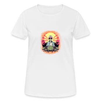 jokes present fun bday present idea - Women's Breathable T-Shirt - white - Front - AI Model Female 172 dark (172cm)