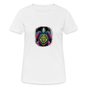 anniversaire cadeau idée sexualité 50e anniversaire blague - T-shirt respirant Femme - blanc - Devant - AI Model Female 172 dark (172cm)