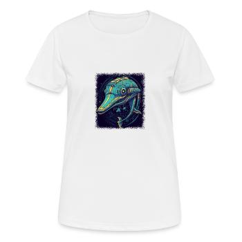 present idea how to speak irish ireland - Frauen T-Shirt atmungsaktiv - Weiß - Vorne - AI Model Female 172 dark (172cm)
