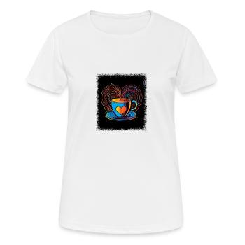 2022 funny christmas clothing gifts christmas gift - Frauen T-Shirt atmungsaktiv - Weiß - Vorne - AI Model Female 172 dark (172cm)