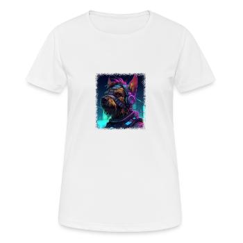 beagle gifts joke beagle lover gift - Frauen T-Shirt atmungsaktiv - Weiß - Vorne - AI Model Female 172 dark (172cm)