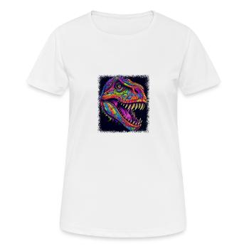 Déclaration Agriculture - T-shirt respirant Femme - blanc - Devant - AI Model Female 172 dark (172cm)