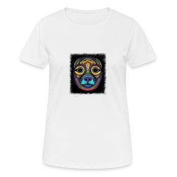 Funny Sayings Mammal Animal Humor Nordpool - Women's Breathable T-Shirt - white - Front - AI Model Female 172 dark (172cm)