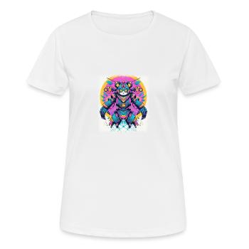 birthday present idea present bday joke gift idea - Women's Breathable T-Shirt - white - Front - AI Model Female 172 dark (172cm)