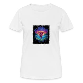 Cool Brisket Dictons Bachelorette Grillking - T-shirt respirant Femme - blanc - Devant - AI Model Female 172 dark (172cm)