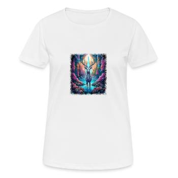 animal rights activists funny saying - Frauen T-Shirt atmungsaktiv - Weiß - Vorne - AI Model Female 172 dark (172cm)