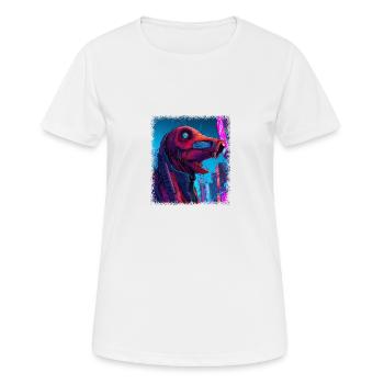 3 happy joke bday 3 years old controller present - Frauen T-Shirt atmungsaktiv - Weiß - Vorne - AI Model Female 172 dark (172cm)