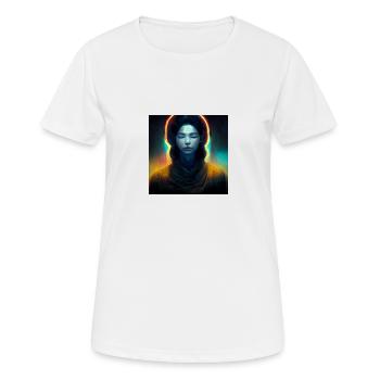 Spiritual Awakening - Women's Breathable T-Shirt - white - Front - AI Model Female 172 dark (172cm)