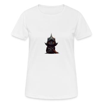 Lord of Darkness - Women's Breathable T-Shirt - white - Front - AI Model Female 172 dark (172cm)