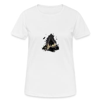 cowboy - Women's Breathable T-Shirt - white - Front - AI Model Female 172 dark (172cm)