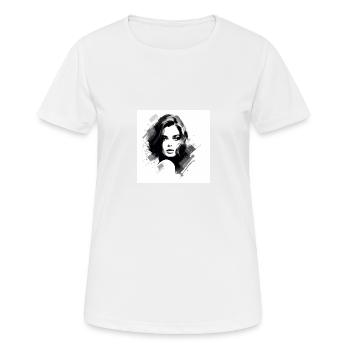Classy Woman 2 - Women's Breathable T-Shirt - white - Front - AI Model Female 172 dark (172cm)