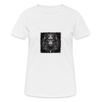 jokes gift quote happy birthday present birthday - Frauen T-Shirt atmungsaktiv - Weiß - Vorne - AI Model Female 172 dark (172cm)