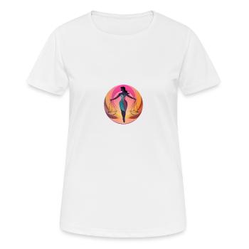 Frauen Gleichberechtigung - Frauen T-Shirt atmungsaktiv - Weiß - Vorne - AI Model Female 172 dark (172cm)