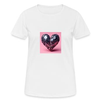 Heart of Iron - Women's Breathable T-Shirt - white - Front - AI Model Female 172 dark (172cm)