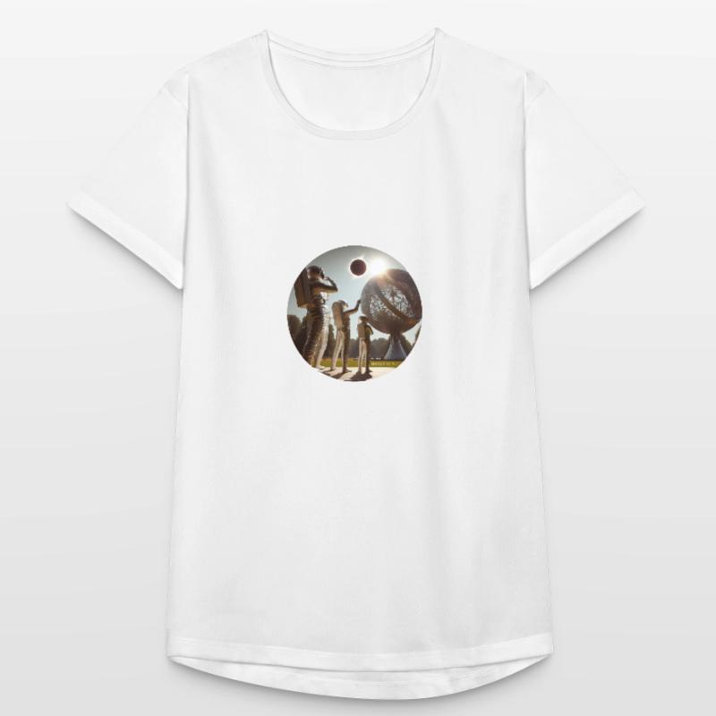 Total Eclipse 04:08:24 Commererative Women's Breathable T-Shirt