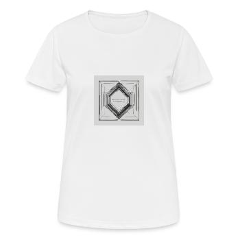 Freedom in minimalism - Women's Breathable T-Shirt - white - Front - AI Model Female 172 dark (172cm)
