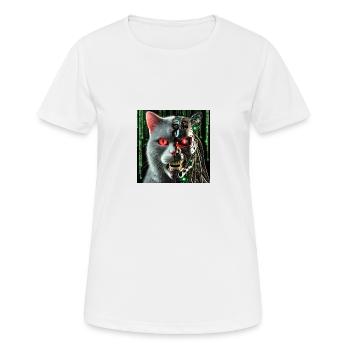 MATRICATOR 2.0 - Women's Breathable T-Shirt - white - Front - AI Model Female 172 dark (172cm)