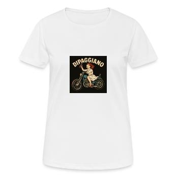Dipaggiano 2 - T-shirt respirant Femme - blanc - Devant - AI Model Female 172 dark (172cm)