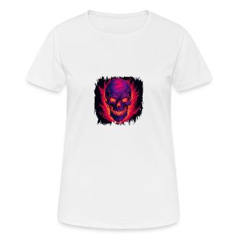 adult clothing fingers bday geek - Frauen T-Shirt atmungsaktiv - Weiß - Vorne - AI Model Female 172 dark (172cm)