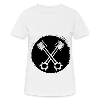 Atelier - Tournevis Tournevis Amateur - T-shirt respirant Femme - blanc - Devant - AI Model Female 172 dark (172cm)