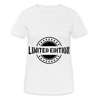 Limited Edition - Women's Breathable T-Shirt - white - Front - AI Model Female 172 dark (172cm)