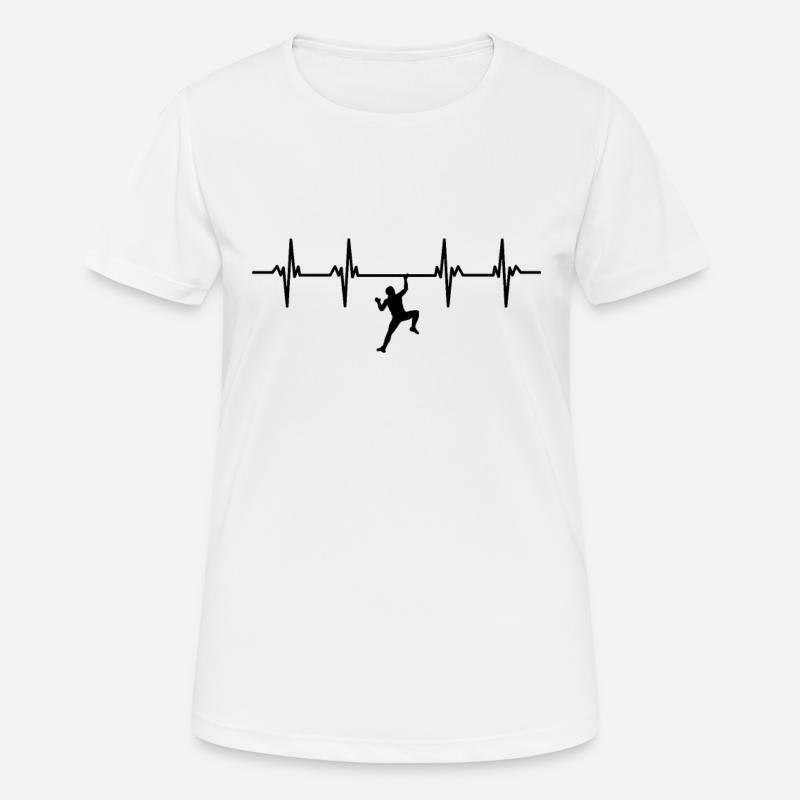 Climber Climber Bouldering Bouldering Climbing - Women's Breathable T-Shirt - white