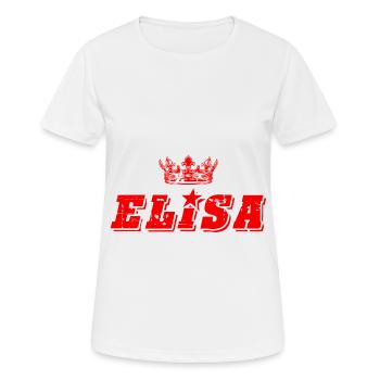 TEST ELISA - T-shirt respirant Femme - blanc - Devant - AI Model Female 172 dark (172cm)