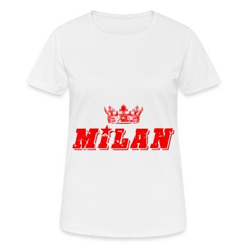 Kite - Women's Breathable T-Shirt - white - Front - AI Model Female 172 dark (172cm)