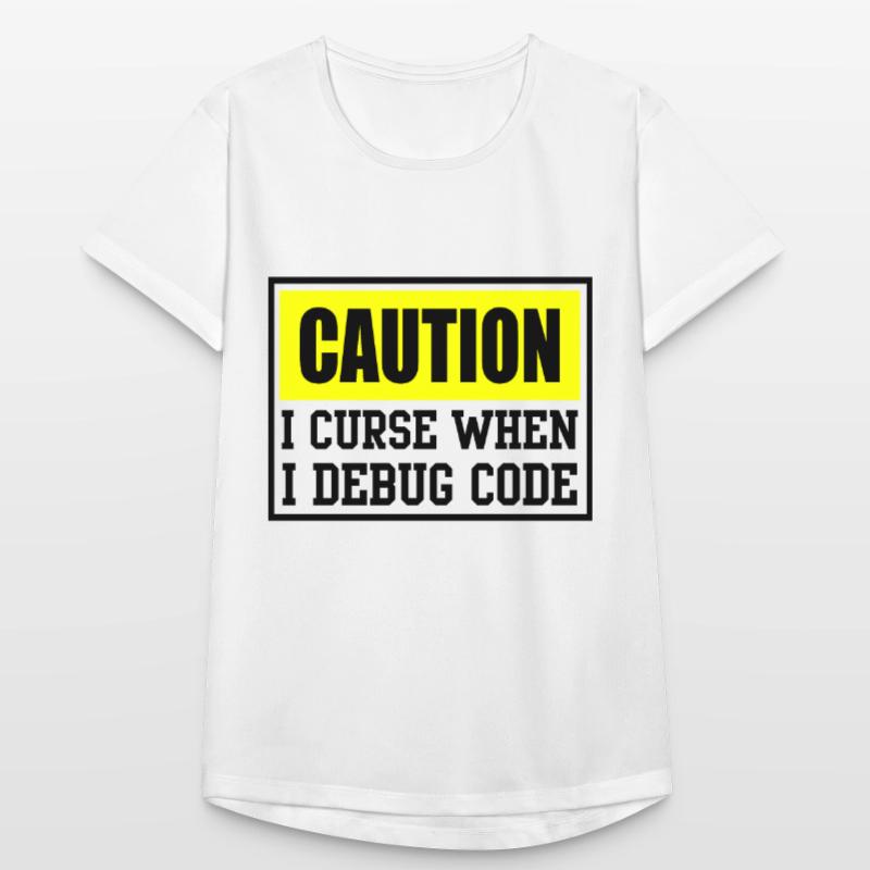 6 stages of debugging computer code coden bugs Women's Breathable T-Shirt