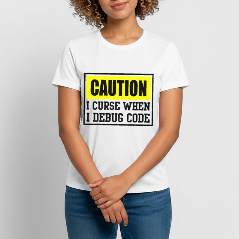 6 stages of debugging computer code coden bugs Women's Breathable T-Shirt