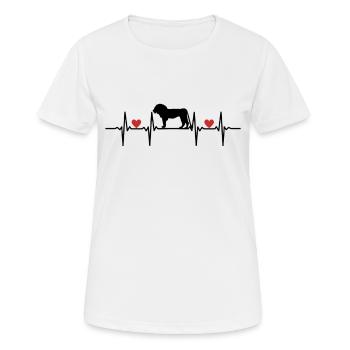 Lion Lioness Lion Pack Mane Lion's Mane King Lion - Women's Breathable T-Shirt - white - Front - AI Model Female 172 dark (172cm)