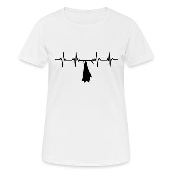 Bats Bat Bat Protection Cave - Women's Breathable T-Shirt - white - Front - AI Model Female 172 dark (172cm)