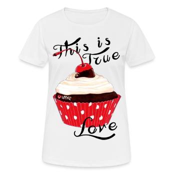 MUFFINS - T-shirt respirant Femme - blanc - Devant - AI Model Female 172 dark (172cm)