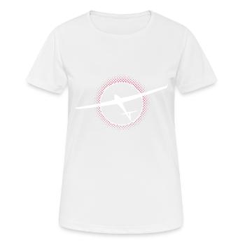 Glide Into The Cricle Soaring - Women's Breathable T-Shirt - white - Front - AI Model Female 172 dark (172cm)