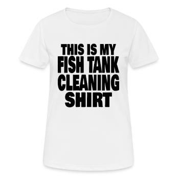 Aquarium Keeper Marine Life Saltwater Reef - Women's Breathable T-Shirt - white - Front - AI Model Female 172 dark (172cm)