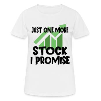 STOCK MARKET/FOREX TRADER / BROKER FOREX TRADING - Frauen T-Shirt atmungsaktiv - Weiß - Vorne - AI Model Female 172 dark (172cm)