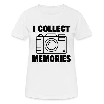Photographie Photographie Photo Photo Photo Photo Photo - T-shirt respirant Femme - blanc - Devant - AI Model Female 172 dark (172cm)