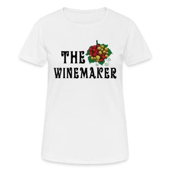 Wine making Wine Maker Wine Lover Wine Fan - Women's Breathable T-Shirt - white - Front - AI Model Female 172 dark (172cm)