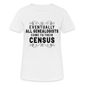Family Tree Family Historian Genealogy Genealogy - Women's Breathable T-Shirt - white - Front - AI Model Female 172 dark (172cm)
