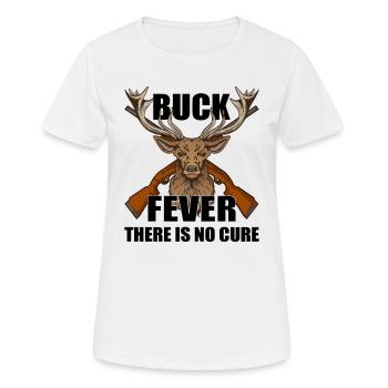 Deer Hunting Hunting Season Buck Hunting - Women's Breathable T-Shirt - white - Front - AI Model Female 172 dark (172cm)