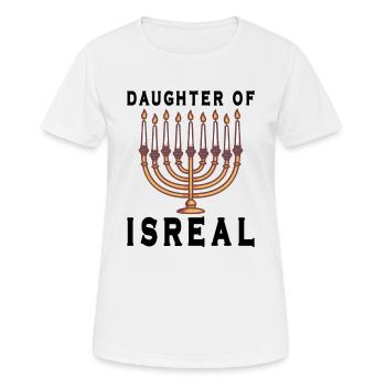 Israelite Jew Israelite Heritage Jewish Israel Jew - Women's Breathable T-Shirt - white - Front - AI Model Female 172 dark (172cm)