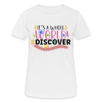 Microbiologist Microbiology Lab Staph Biology - Frauen T-Shirt atmungsaktiv - Weiß - Vorne - AI Model Female 172 dark (172cm)
